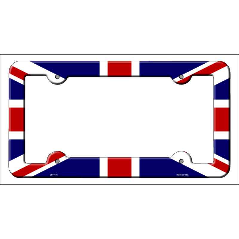 British FLAG Wholesale Novelty Metal License Plate Frame