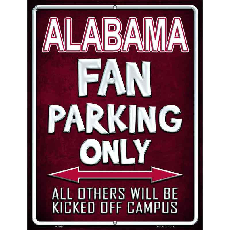 Alabama Wholesale Metal Novelty Parking SIGN