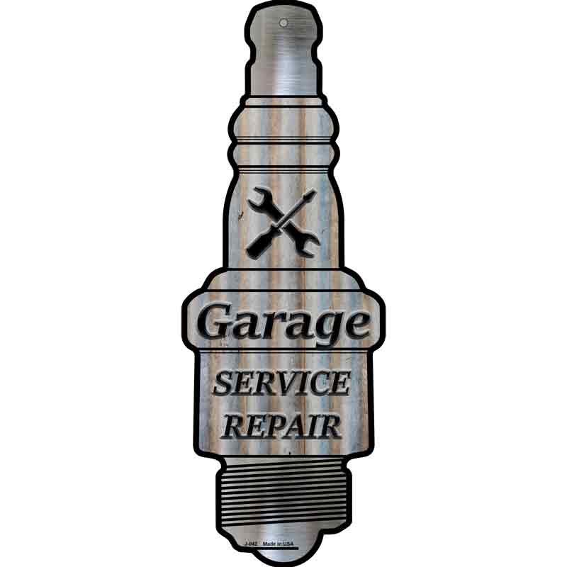 Service Repair Wholesale Novelty Metal Spark Plug SIGN