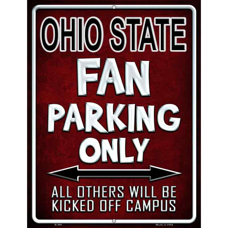 Ohio State Wholesale Metal Novelty Parking SIGN