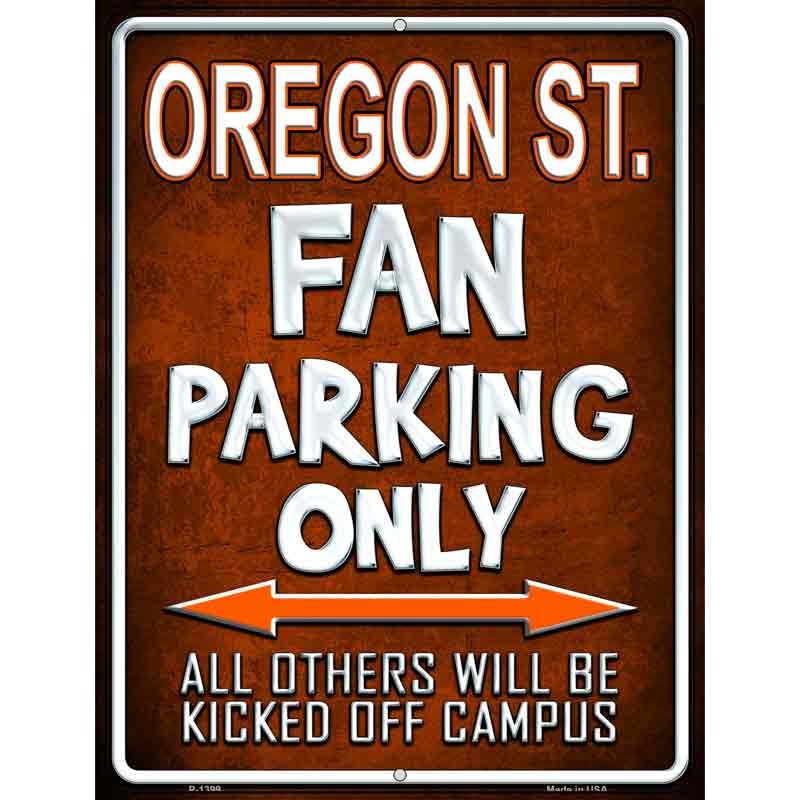 Oregon State Wholesale Metal Novelty Parking SIGN