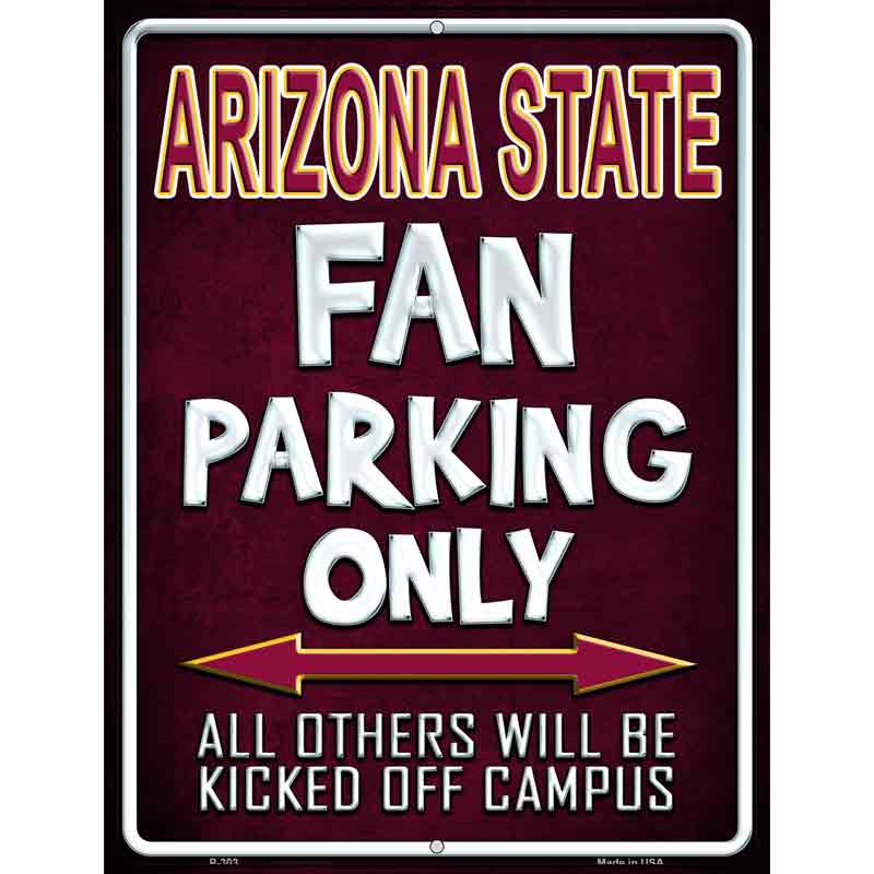 Arizona State Wholesale Metal Novelty Parking SIGN