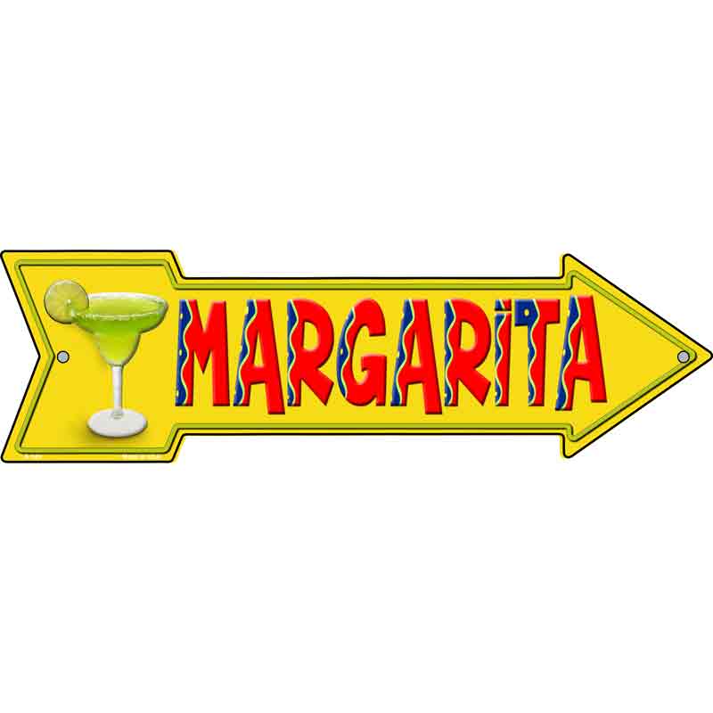 Margarita Wholesale Novelty Metal Arrow Sign