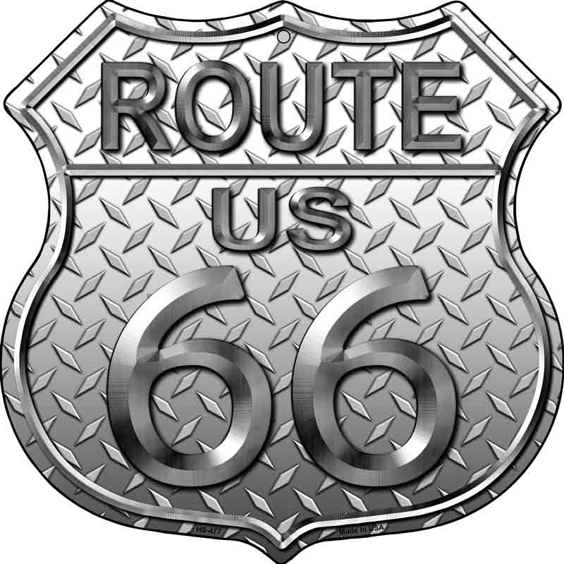 Route 66 DIAMOND Wholesale Metal Novelty Highway Shield