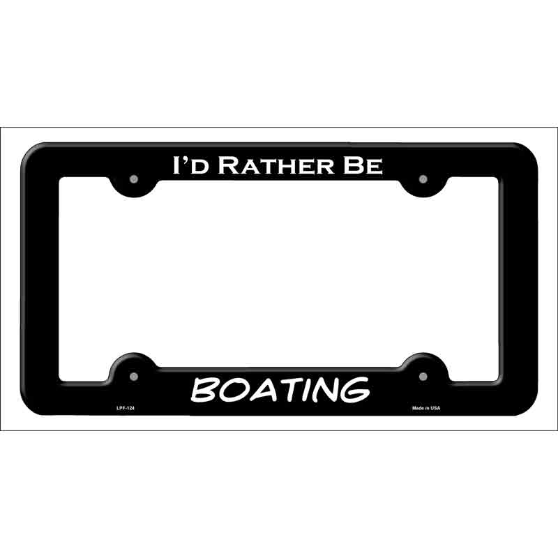 Boating Wholesale Novelty Metal License Plate FRAME