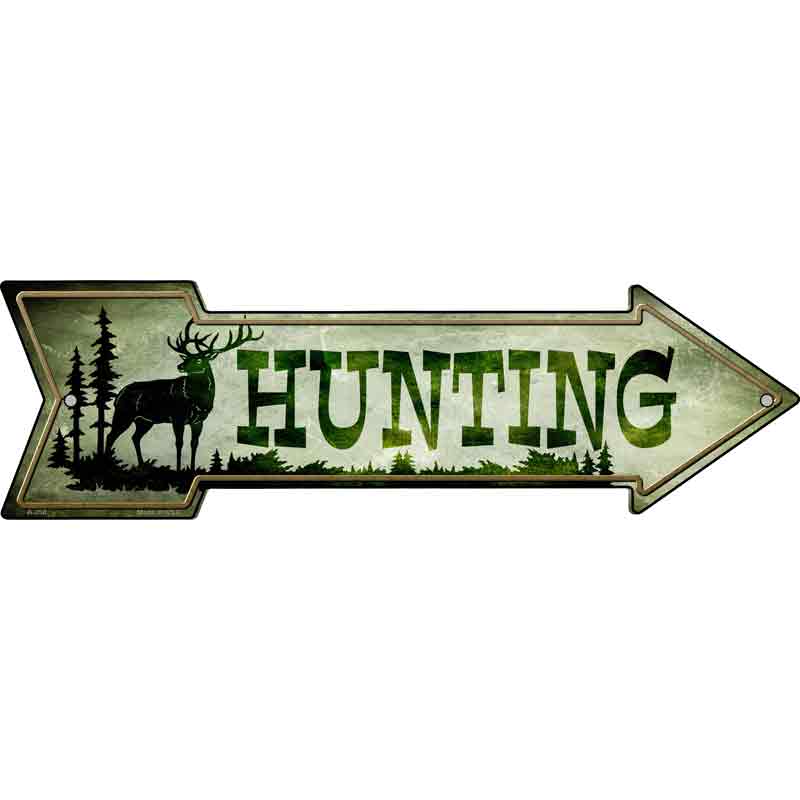 HuntINg Wholesale Novelty Metal Arrow Sign