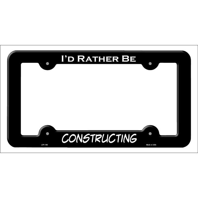 Constructing Wholesale Novelty Metal License Plate FRAME