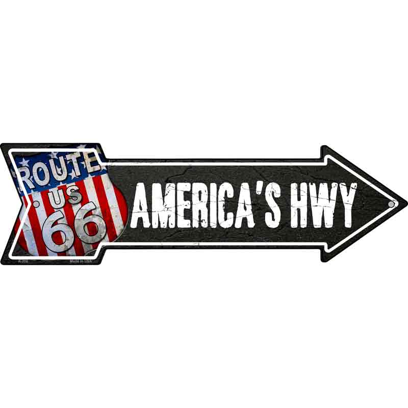 Americas Hwy Wholesale Novelty Metal Arrow Sign