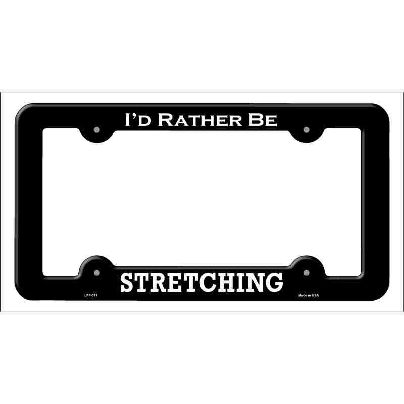 Stretching Wholesale Novelty Metal License Plate FRAME