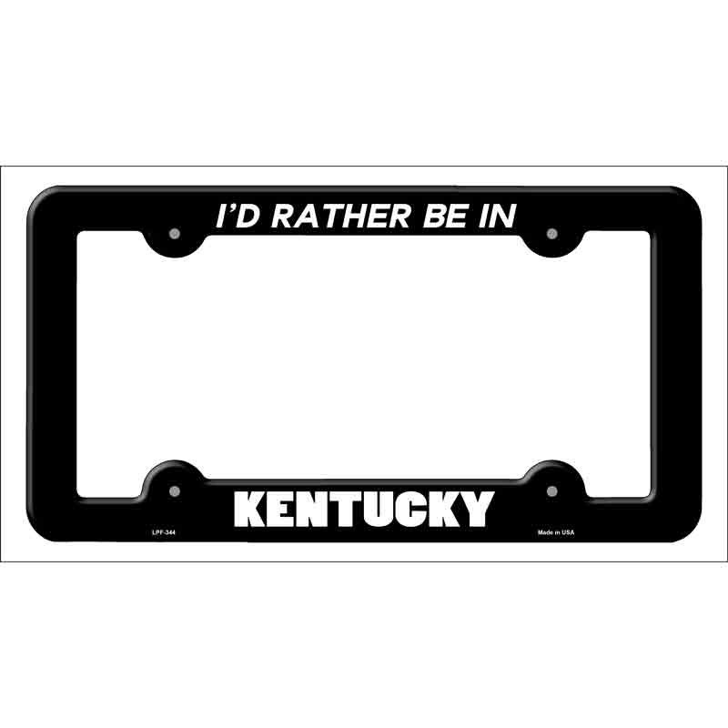 Be IN Kentucky Wholesale Novelty Metal License Plate Frame