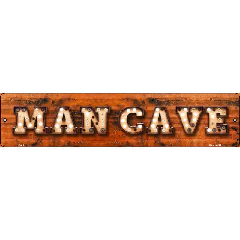 Man Cave Bulb Lettering Wholesale Small Street SIGN