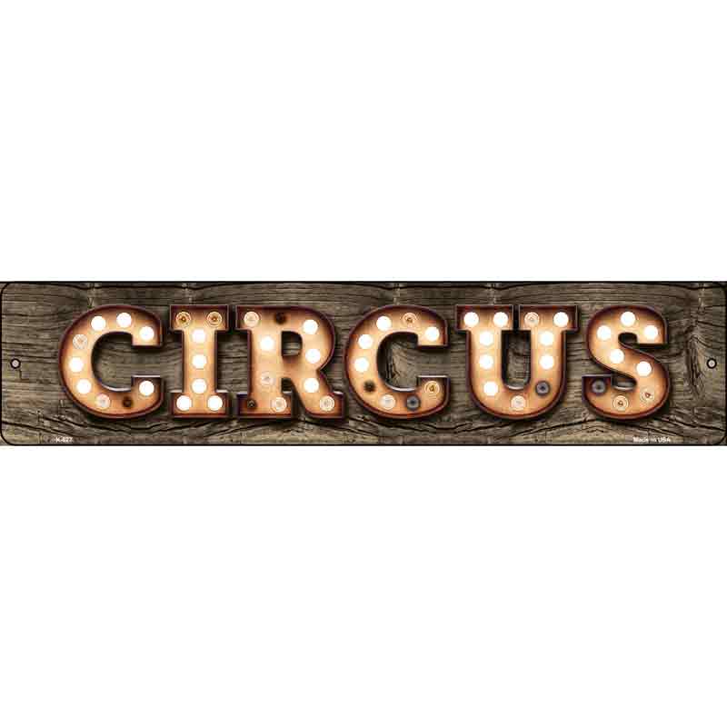 Circus Bulb Lettering Wholesale Small Street SIGN