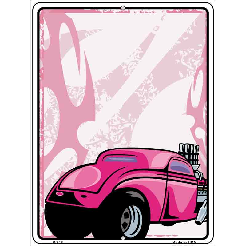 Classic Hot Rod Wholesale Metal Novelty Parking SIGN