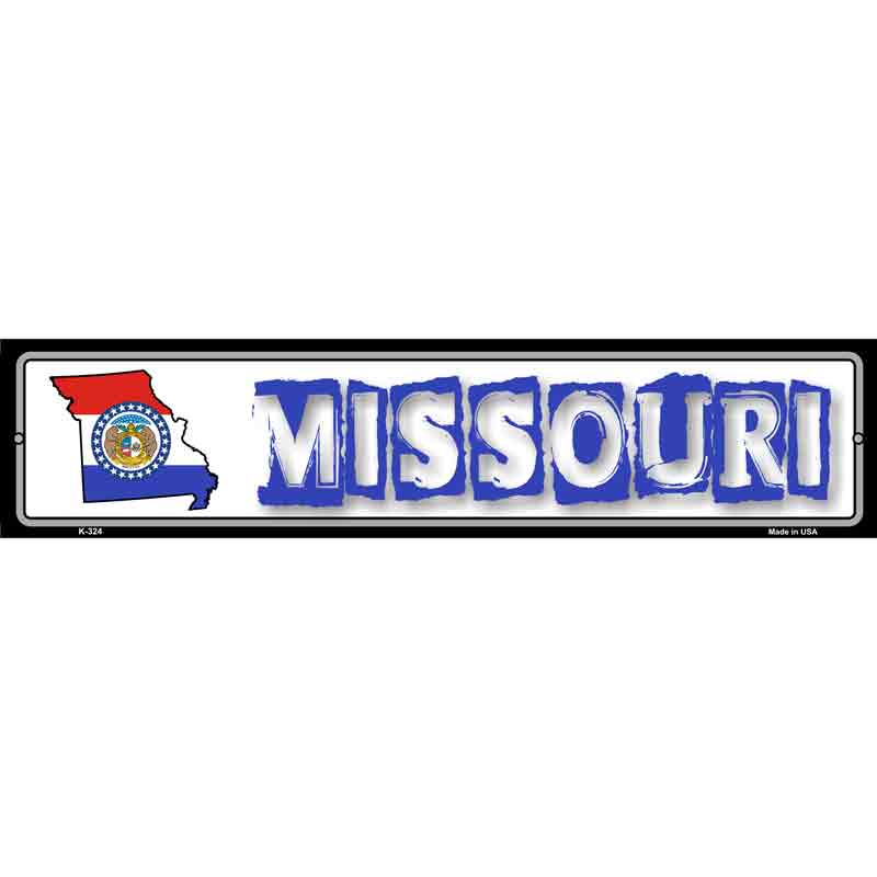 Missouri State Outline Wholesale Novelty Metal Vanity Small Street SIGN