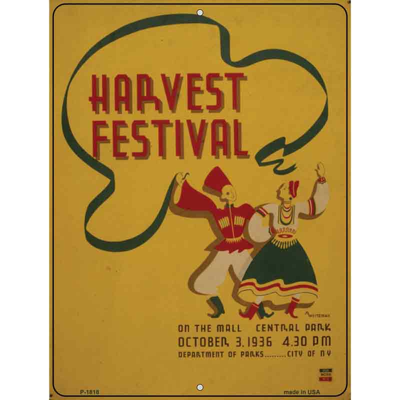 Harvest Festival Wholesale Parking Sign