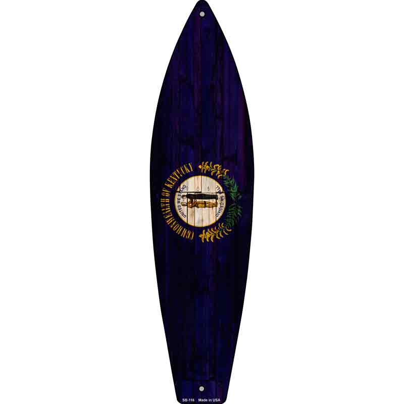 Kentucky State FLAG Wholesale Novelty Surfboard