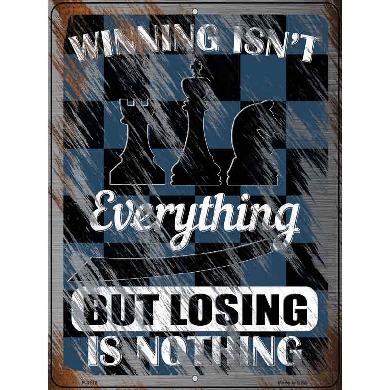 Winning Isnt Everything Wholesale Novelty Metal Parking SIGN