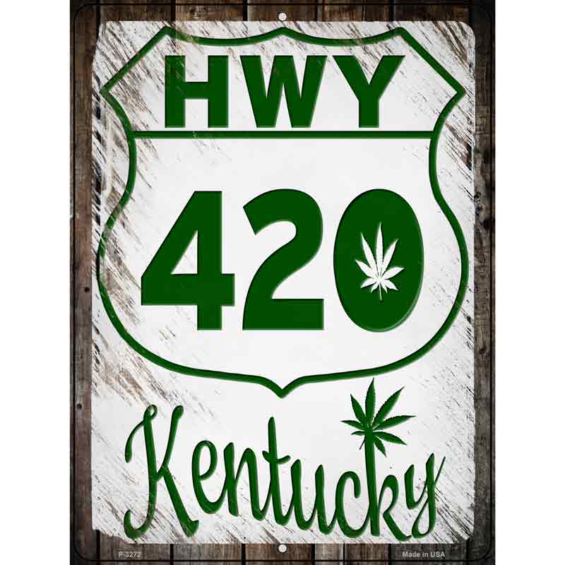 HWY 420 Kentucky Wholesale Novelty Metal Parking SIGN