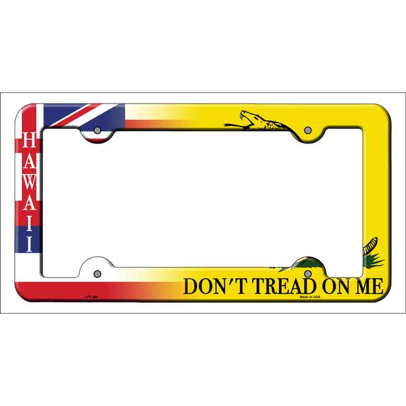 Hawaii|Dont Tread Wholesale Novelty Metal License Plate FRAME
