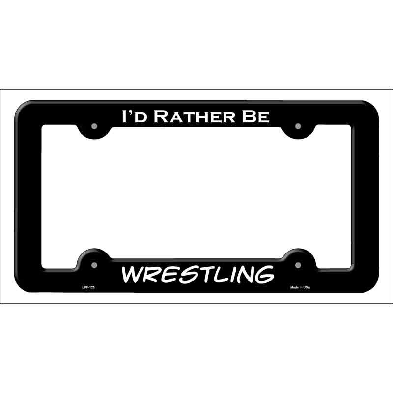 Wrestling Wholesale Novelty Metal License Plate FRAME