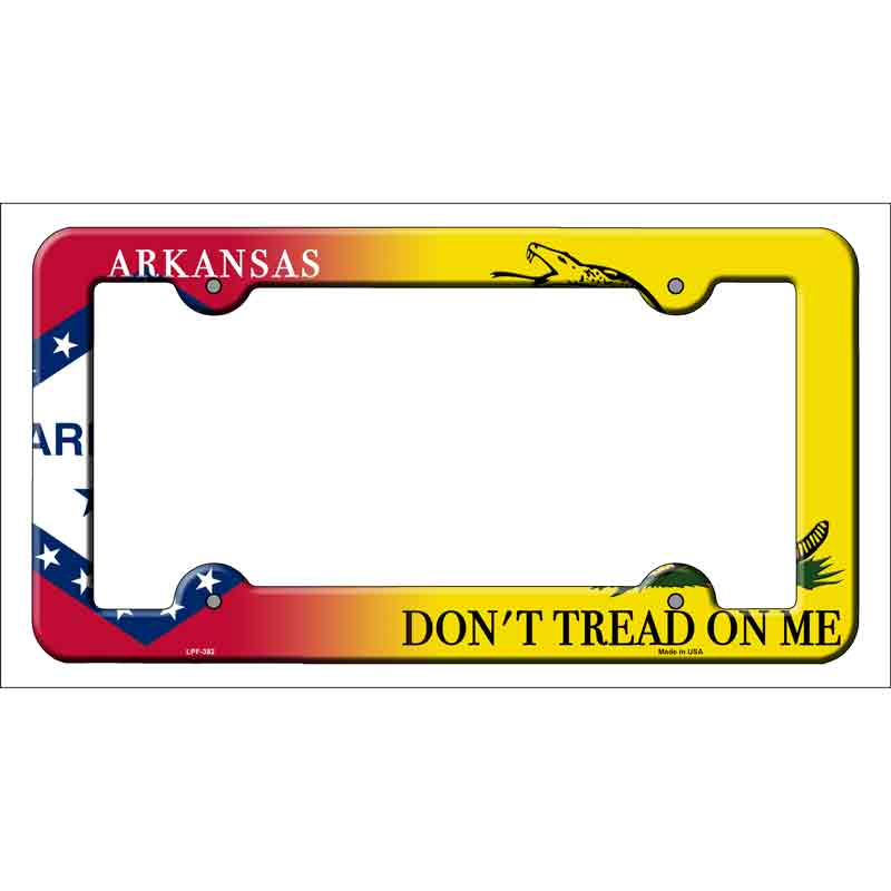 Arkansas|Dont Tread Wholesale Novelty Metal License Plate FRAME