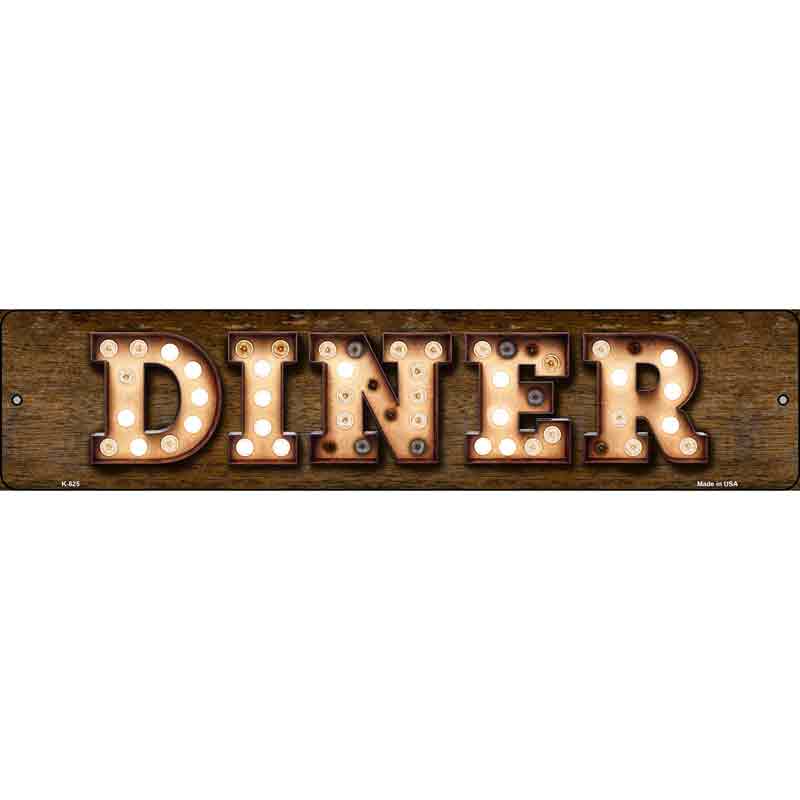 Diner Bulb Lettering Wholesale Small Street SIGN