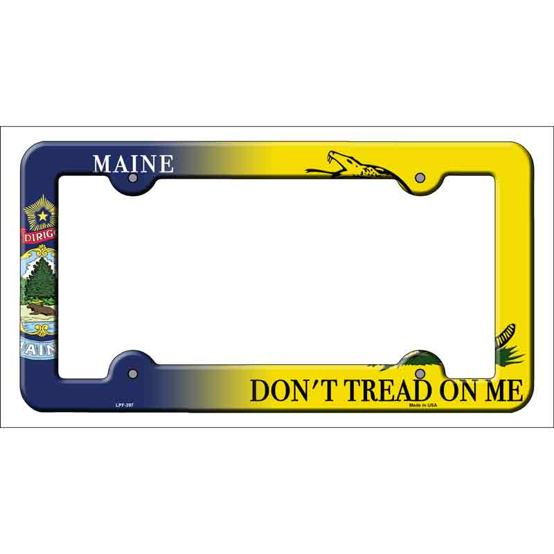 Maine|Dont Tread Wholesale Novelty Metal License Plate FRAME