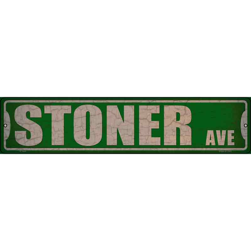 Stoner Ave Wholesale Novelty Small Metal Street Sign