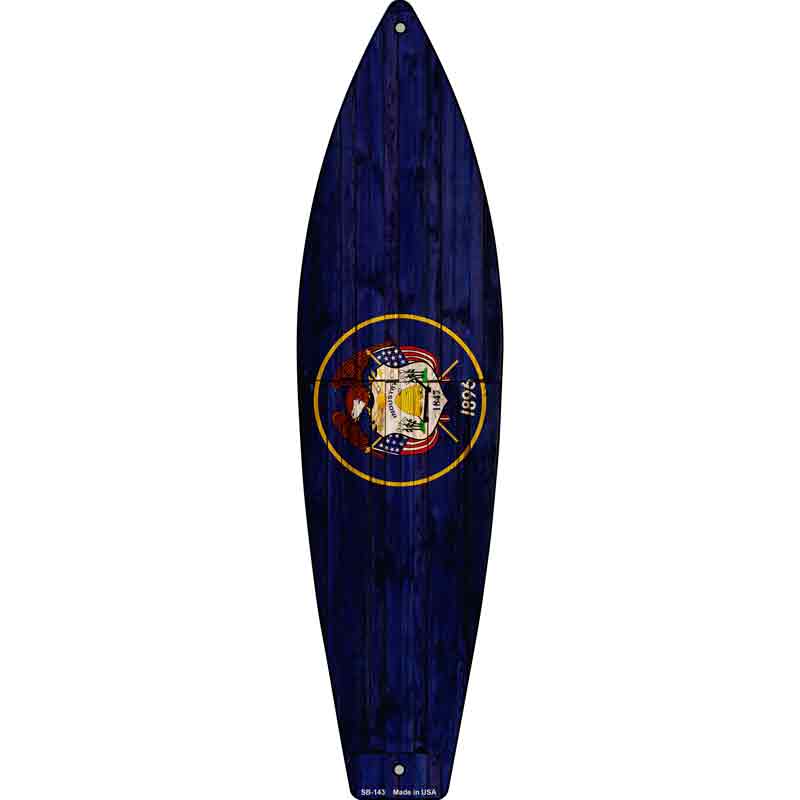 Utah State FLAG Wholesale Novelty Surfboard