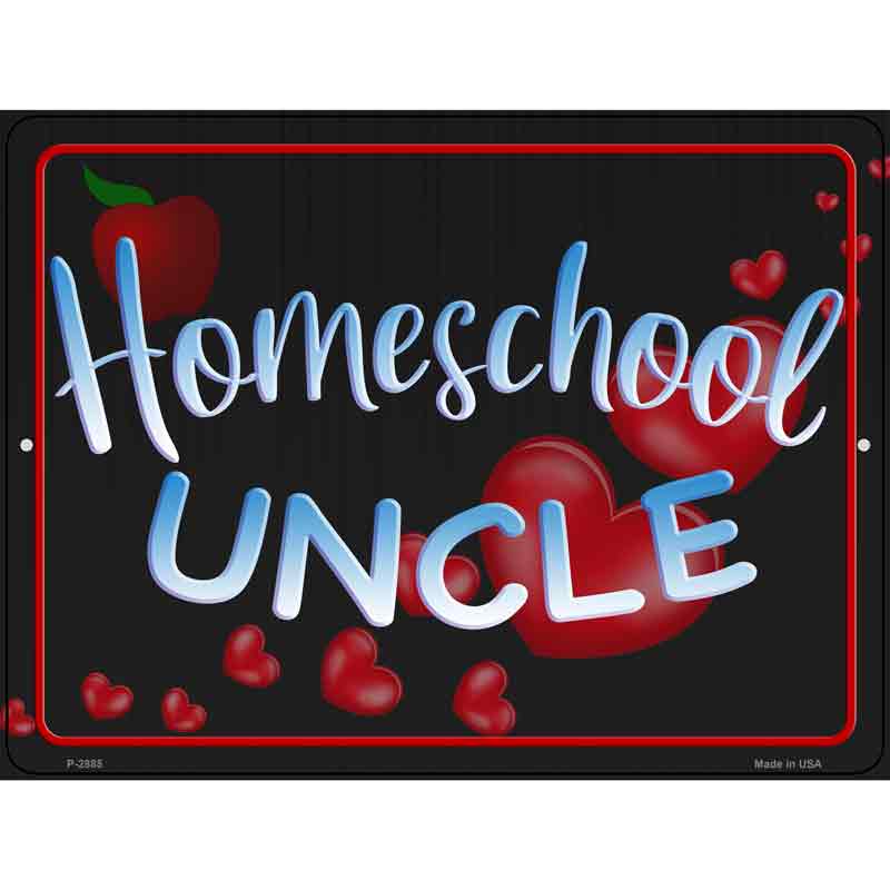 Homeschool Uncle Wholesale Novelty Metal Parking SIGN