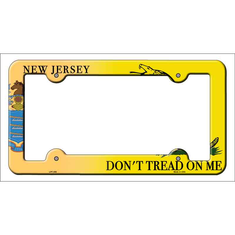 New JERSEY|Dont Tread Wholesale Novelty Metal License Plate Frame