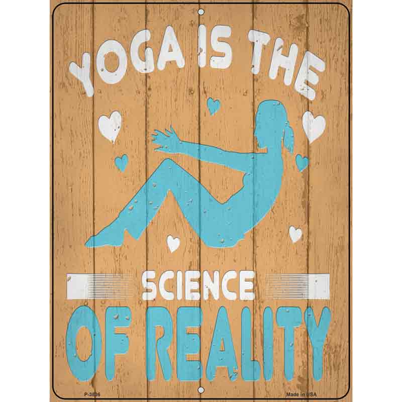 Science Of Reality Wholesale Novelty Metal Parking SIGN