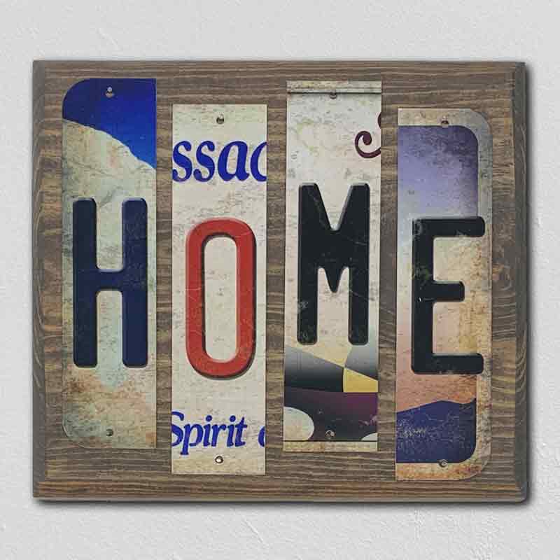 Home Wholesale Novelty License Plate Strips Wood Sign