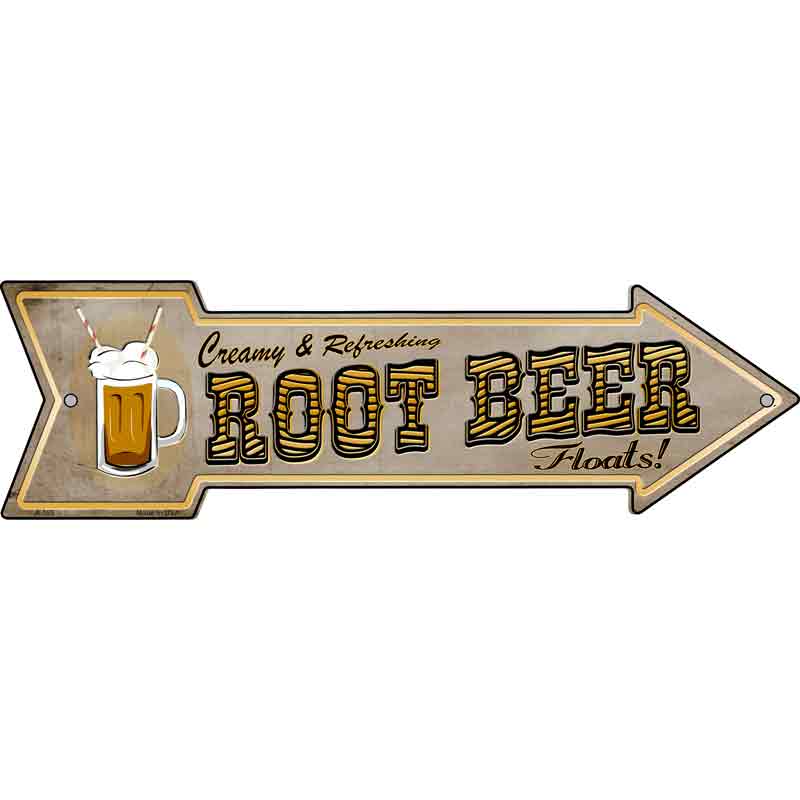 Root Beer Wholesale Novelty Metal Arrow SIGN