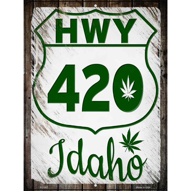 HWY 420 Idaho Wholesale Novelty Metal Parking SIGN