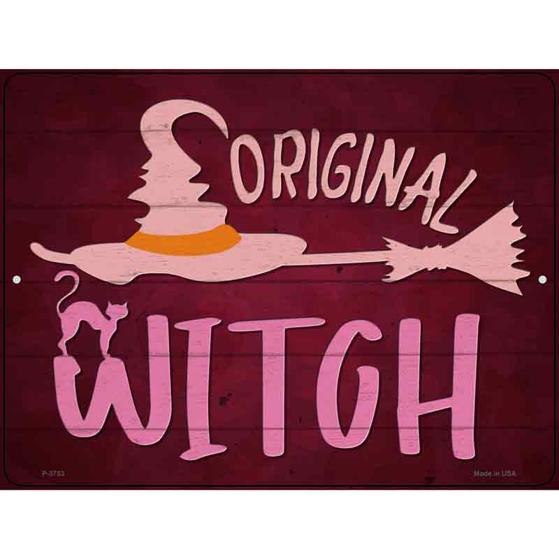 Original Witch Wholesale Novelty Metal Parking Sign