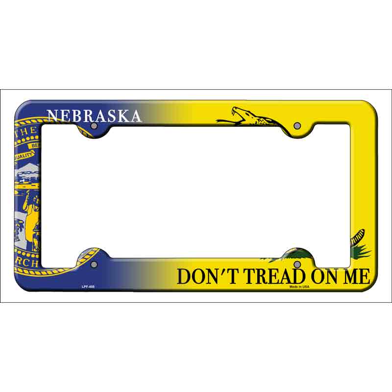 Nebraska|Dont Tread Wholesale Novelty Metal License Plate FRAME