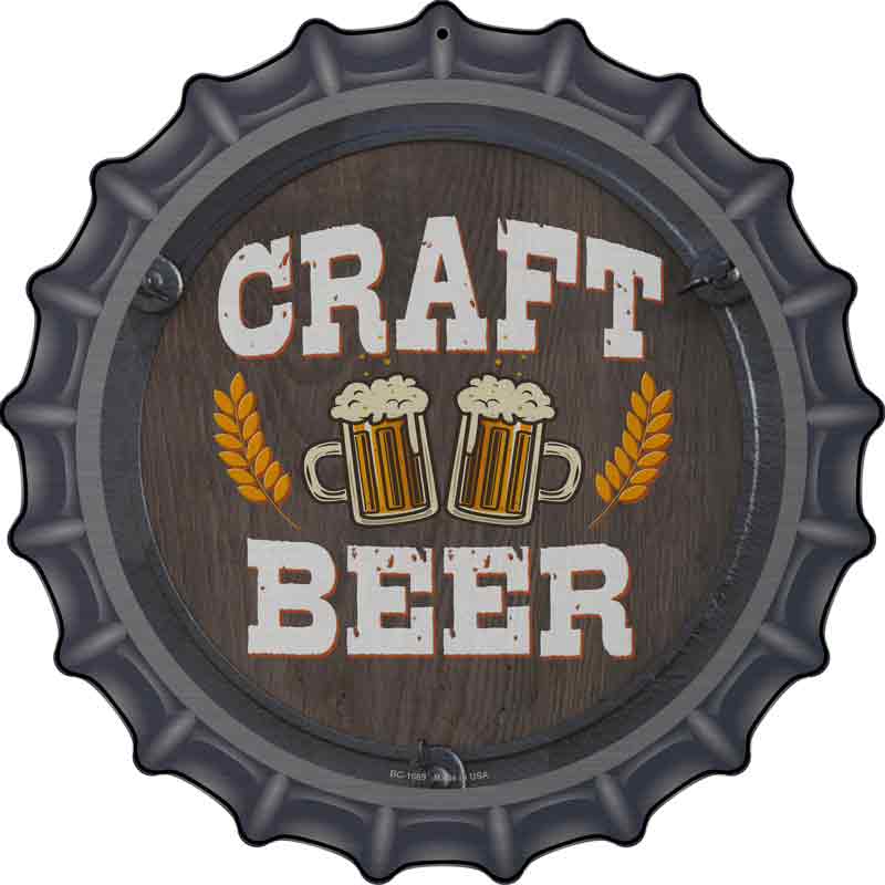 Craft Beer Wholesale Novelty Metal Bottle CAP