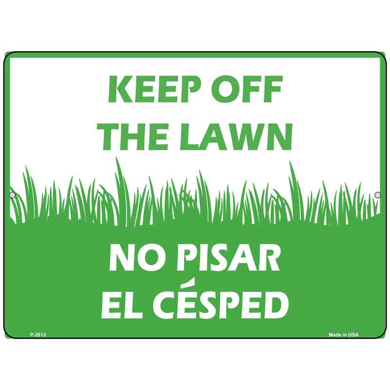 Keep Off The Lawn Wholesale Novelty Parking SIGN