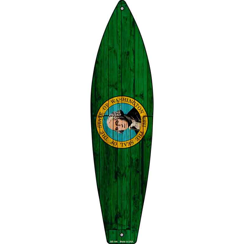 Washington State FLAG Wholesale Novelty Surfboard