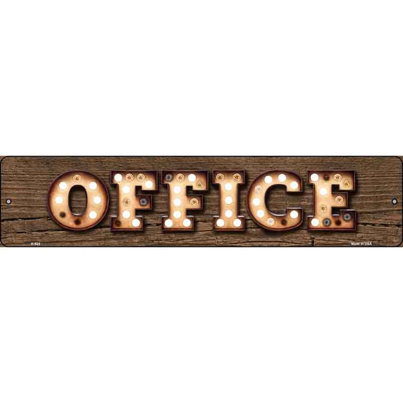 Office Bulb Lettering Wholesale Small Street SIGN