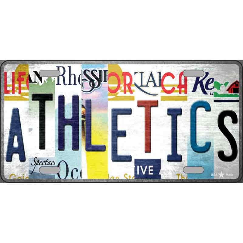 As Strip Art Wholesale Novelty Metal License Plate Tag