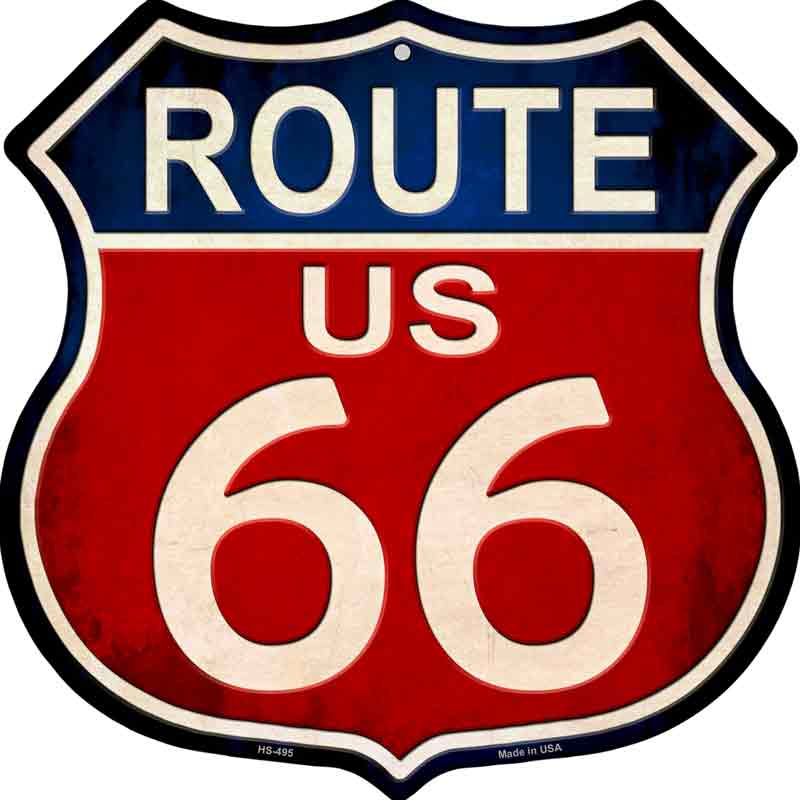 Route 66 VINTAGE Wholesale Metal Novelty Highway Shield