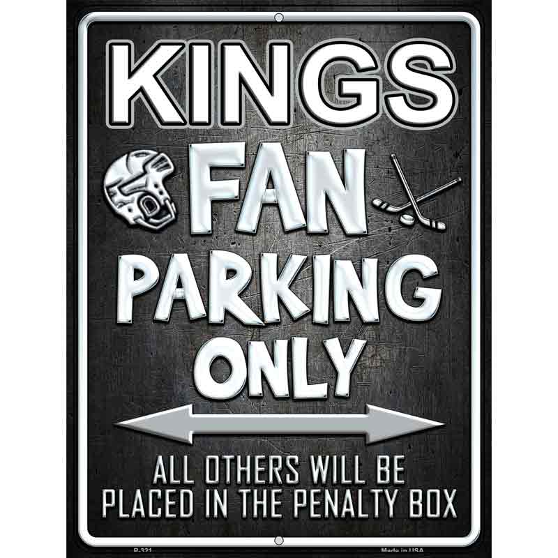 Kings Wholesale Metal Novelty Parking Sign