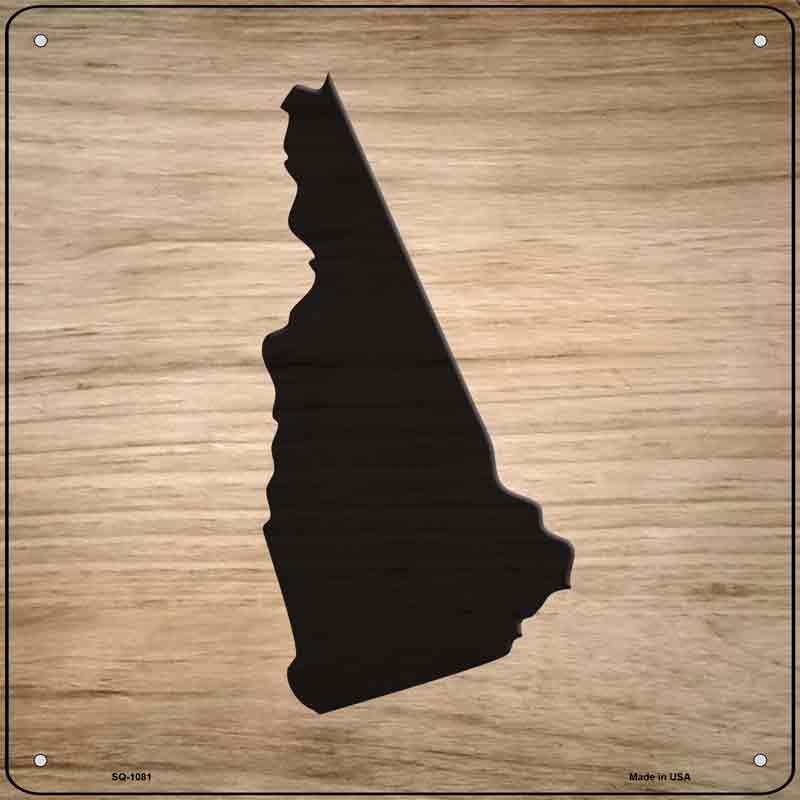 NEW Hampshire Shape Letter Tile Wholesale Novelty Metal Square Sign