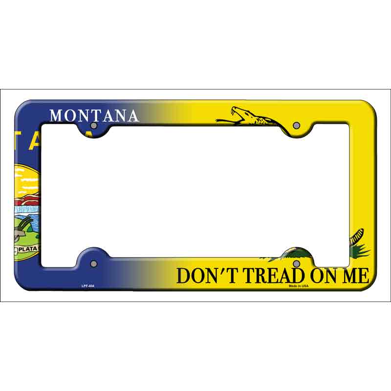 Montana|Dont Tread Wholesale Novelty Metal License Plate FRAME