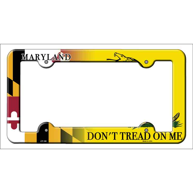 Maryland|Dont Tread Wholesale Novelty Metal License Plate FRAME