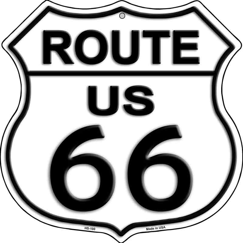 Route 66 Highway Shield Wholesale Metal SIGN