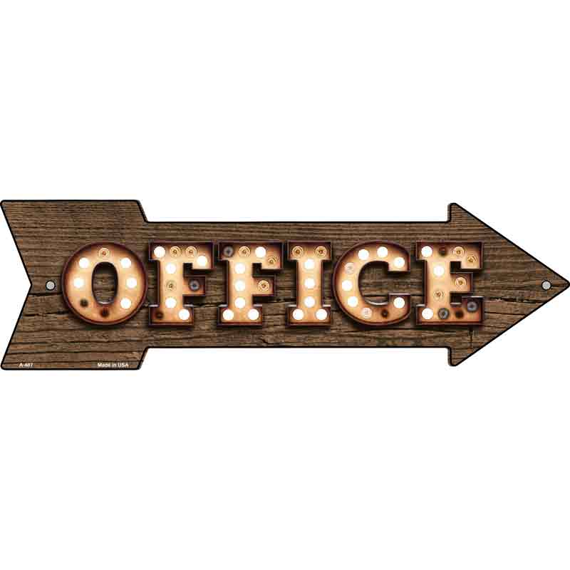 Office Bulb Letters Wholesale Novelty Arrow SIGN