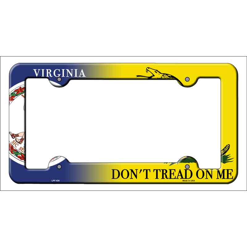 Virginia|Dont Tread Wholesale Novelty Metal License Plate FRAME